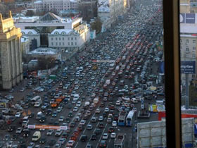 Пробка в Москве. Фото: ziza.ru (с)