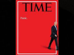 Обложка "Time" после дебатов Байден - Трамп. Иллюстрация: соцсети