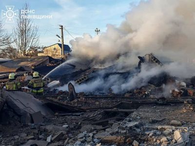 Последствия ударов по Украине 17.11.24. Фото: ДСНС Львовской области